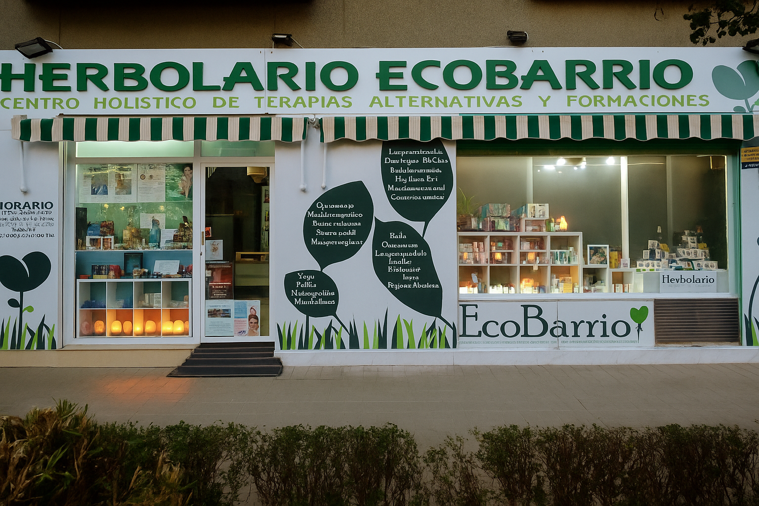 Exterior de la tienda